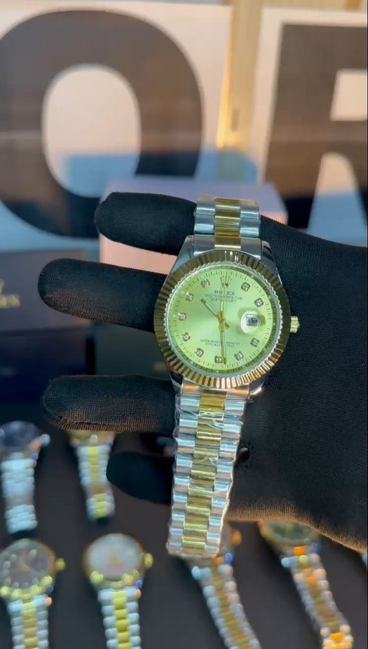 RLX OYSTER PERPETUAL CHAIN WATCH
